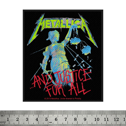 Нашивка ткана Metallica "And Justice For All" (ofp-020)