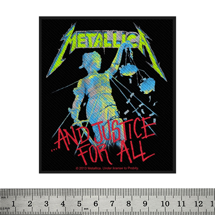 Нашивка тканая Metallica "And Justice For All" (ofp-020) Нашивка тканая Metallica "And Justice For All" (ofp-020)