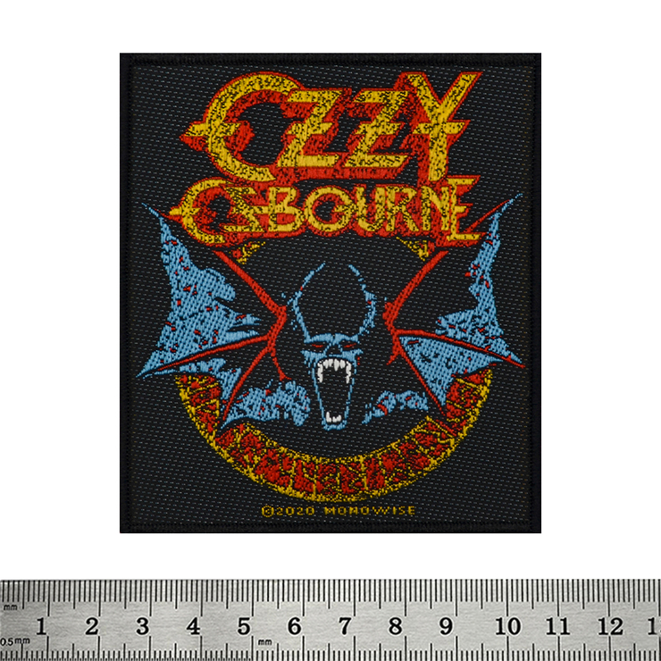 Нашивка тканая Ozzy Osbourne (bat) (ofp-021)