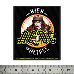 Нашивка тканая AC/DC "High Voltage" (ofp-022)