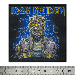 Нашивка ткана Iron Maiden (Powerslave Eddie) в блістері (ofpb-026) Нашивка ткана Iron Maiden (Powerslave Eddie) в блістері (ofpb-026)