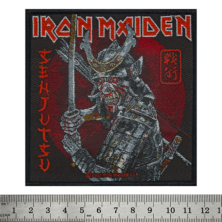 Нашивка ткана Iron Maiden "Senjutsu" в блістері (ofpb-027) Нашивка ткана Iron Maiden "Senjutsu" в блістері (ofpb-027)