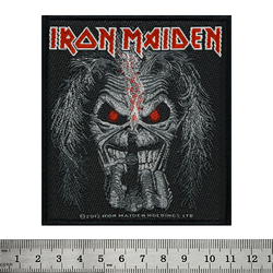 Нашивка ткана Iron Maiden (Eddie middle candle) в блістері (ofpb-030) Нашивка ткана Iron Maiden (Eddie middle candle) в блістері (ofpb-030)