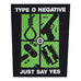 Нашивка наспинная катаная Type O Negative "Just Say Yes" (olbp-001) Нашивка наспинная катаная Type O Negative "Just Say Yes" (olbp-001)
