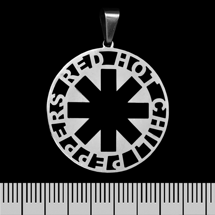 Кулон Red Hot Chili Peppers (logo), круглый, средний (ptsb-201) Кулон Red Hot Chili Peppers (logo), круглый, средний (ptsb-201)