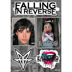 Стікерпак Falling In Reverse SP-181 Стікерпак Falling In Reverse SP-181