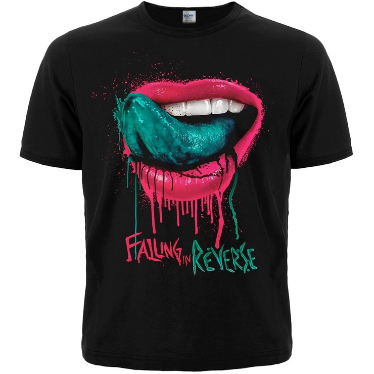 Футболка Falling In Reverse (lips logo) Футболка Falling In Reverse (lips logo)