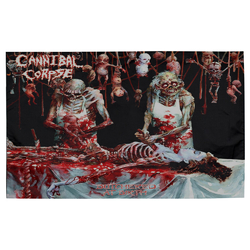 Прапор sfc-052 Cannibal Corpse "Butchered at Birth" (album cover), настінний