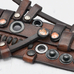 Браслет Стимпанк коричневый (bsp-76)