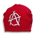 Шапка с вышивкой Anarchy (красная)