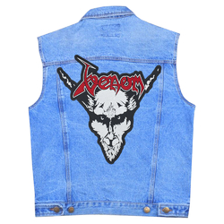 Нашивка наспинна Venom (goat with red logo) 