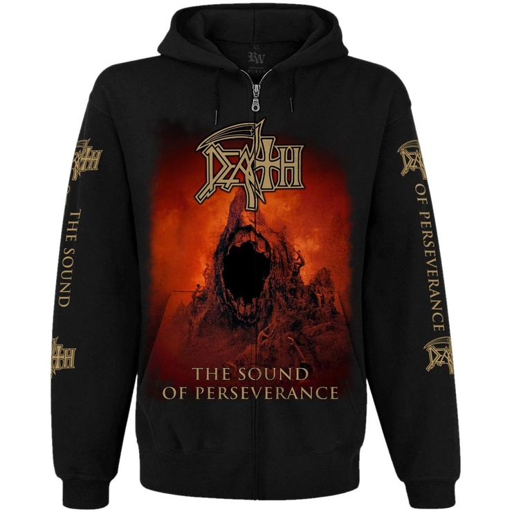 Худи Death "The Sound Of Perseverance" на молнии Худи Death "The Sound Of Perseverance" на молнии