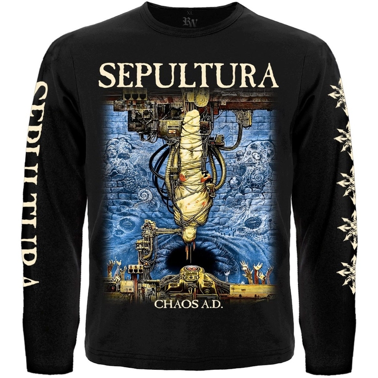 Футболка с длинным рукавом Sepultura "Chaos A.D."
