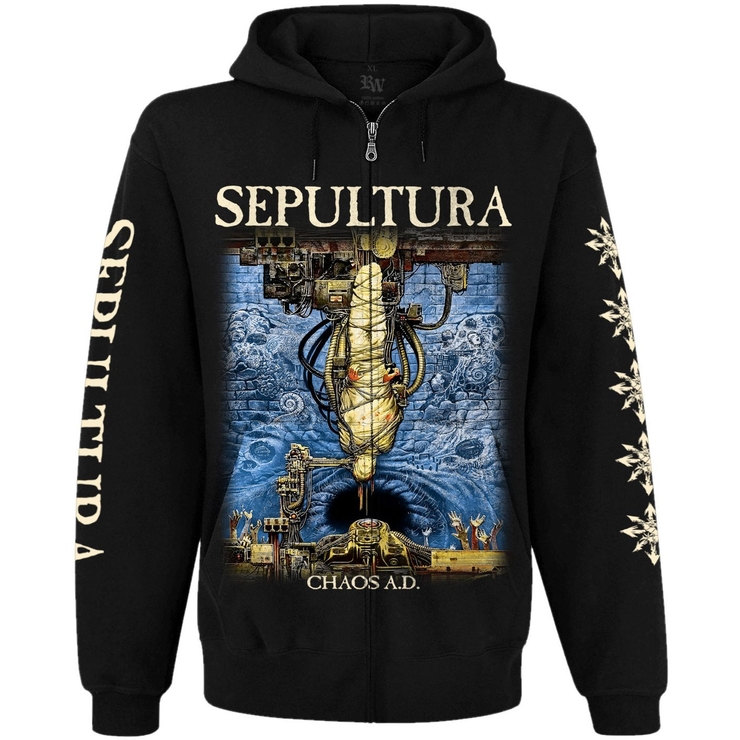 Худі Sepultura "Chaos A.D." на блискавці Худі Sepultura "Chaos A.D." на блискавці
