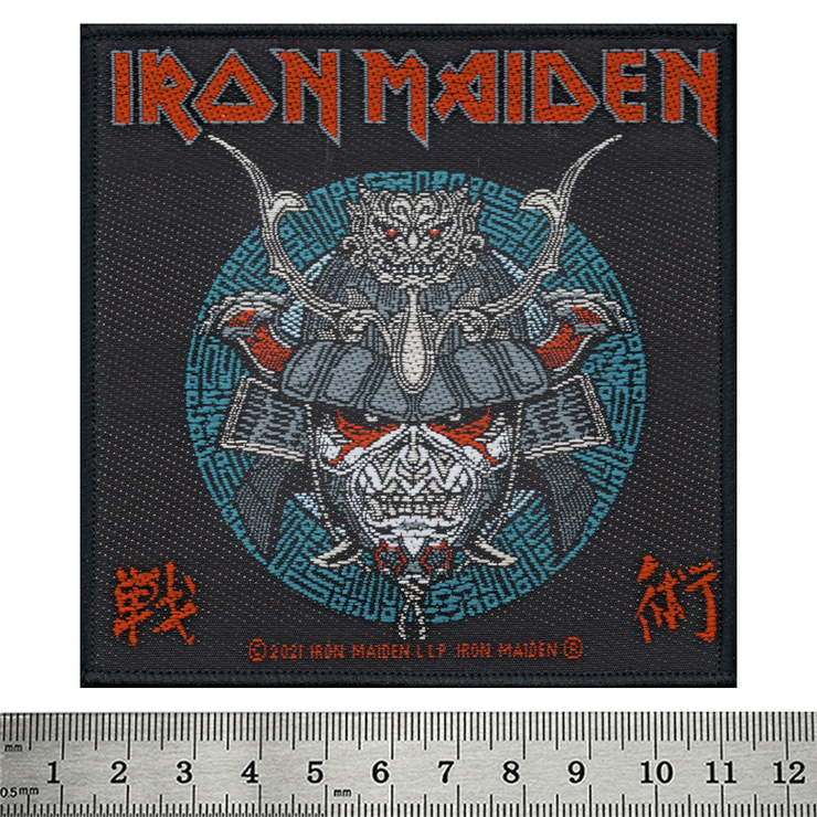 Нашивка тканая IRON MAIDEN - SENJUTSU (SAMURAI EDDIE) в блистере (ofpb-089) Нашивка тканая IRON MAIDEN - SENJUTSU (SAMURAI EDDIE) в блистере (ofpb-089)