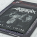 Нашивка ткана ANTHRAX - AMONG THE LIVING (ofp-108)