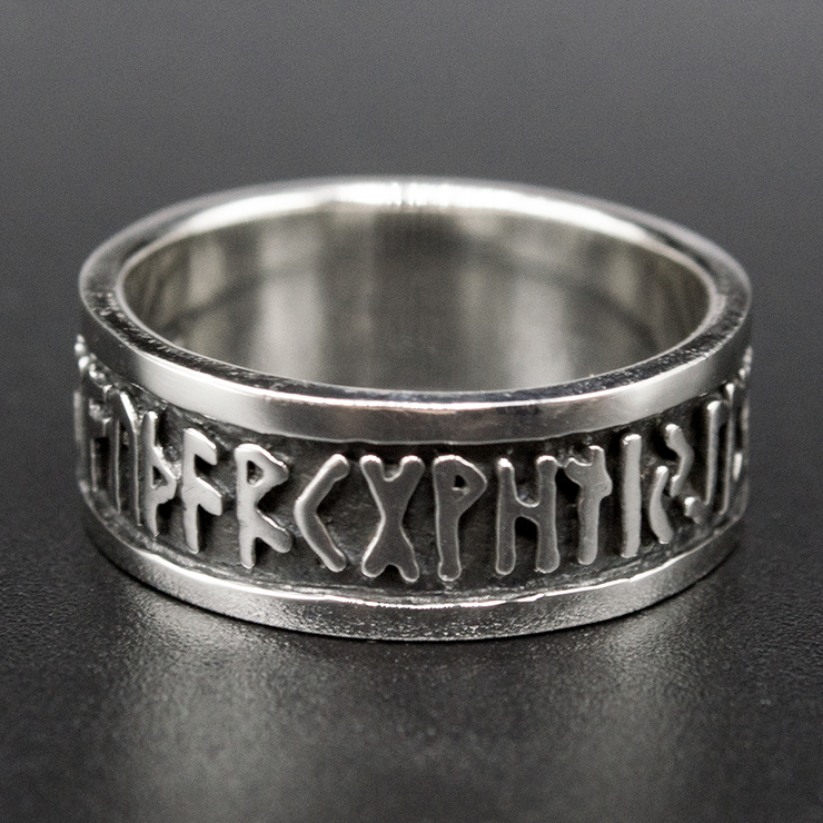 Кільце Руни (срібло, 925 проба) (thrg-009) Кільце Руни (срібло, 925 проба) (thrg-009)