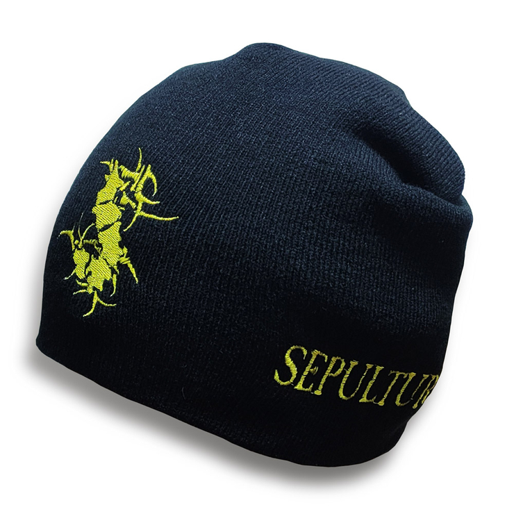 Шапка з вишивкою Sepultura, чорна