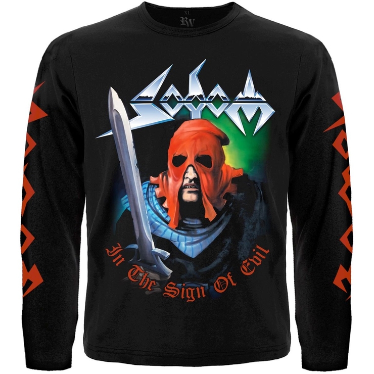 Футболка с длинным рукавом Sodom "In The Sign Of Evil" Футболка с длинным рукавом Sodom "In The Sign Of Evil"
