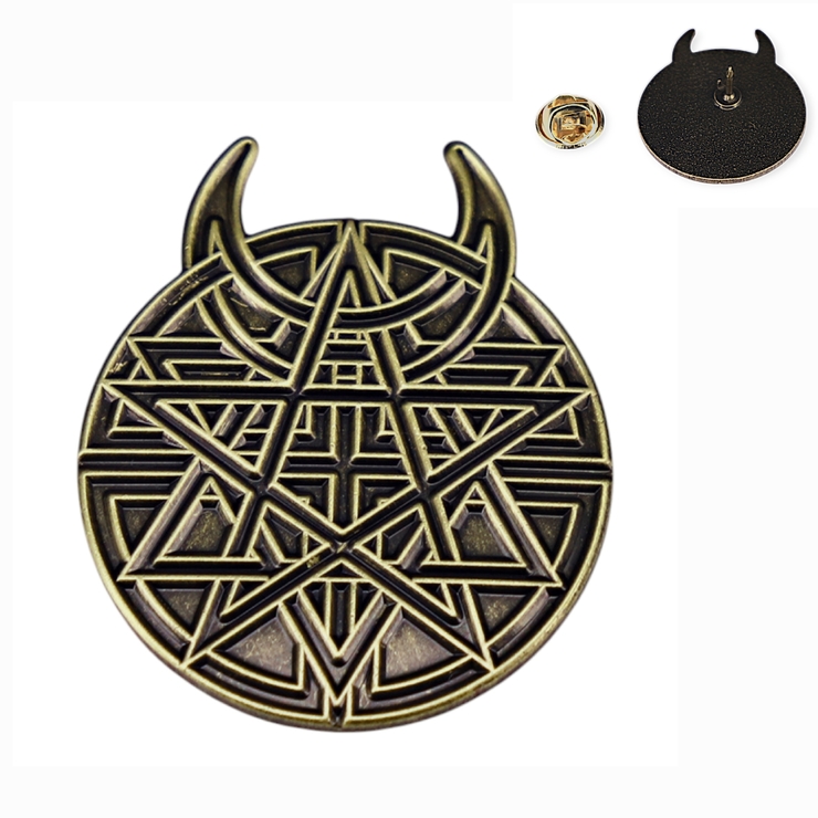 Пін Disturbed (лого) (pncn-017) Пін Disturbed (лого) (pncn-017)