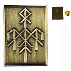 Пин Wardruna (rune logo) (pncn-018) Пин Wardruna (rune logo) (pncn-018)