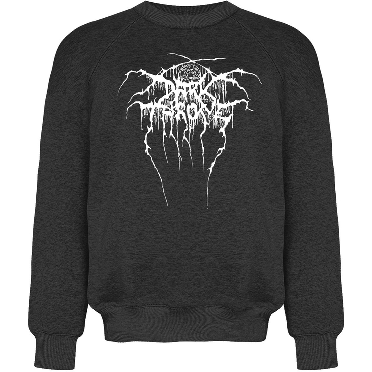 Графітовий світшот Darkthrone (logo) Графітовий світшот Darkthrone (logo)