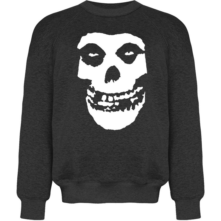 Графітовий світшот Misfits (skull logo) Графітовий світшот Misfits (skull logo)