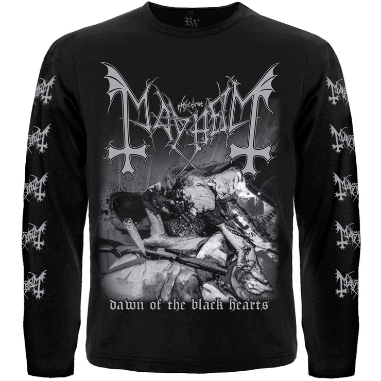 Футболка з довгим рукавом Mayhem "D.O.T.B.H." (Only Death Is Real)