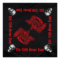 Бандана DEATH - LIFE WILL NEVER LAST (olb-005)