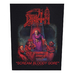 Нашивка наспинная катаная DEATH - SCREAM BLOODY GORE (olbp-022)