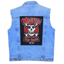 Нашивка наспинная катаная MISFITS - BIKER (olbp-032)