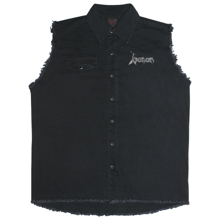 Чоловічий жилет VENOM - BLACK METAL