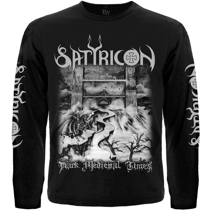Футболка с длинным рукавом Satyricon "Dark Medieval Times" Футболка с длинным рукавом Satyricon "Dark Medieval Times"