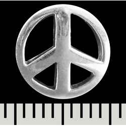 Серьга-гвоздик Пацифик (серебро, 925 проба) (st-044)