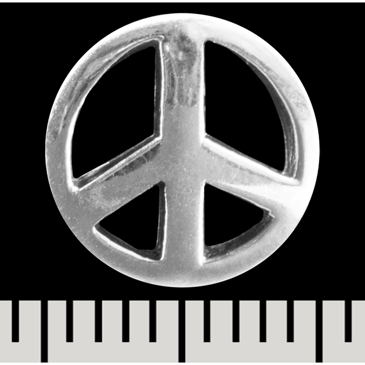 Сережка-гвоздик Пацифік (срібло, 925 проба) (st-044)