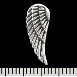 Серьга-гвоздик Крыло (серебро, 925 проба) (st-047)