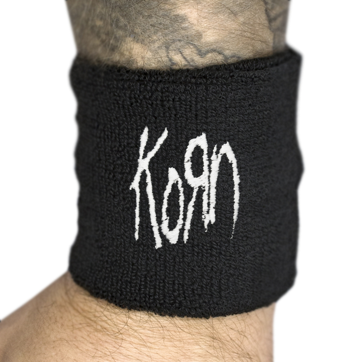 Напульсник махровый KORN - LOGO (wol-043) Напульсник махровый KORN - LOGO (wol-043)