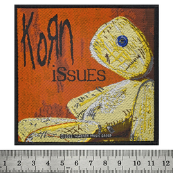 Нашивка тканая KORN - ISSUES (ofp-142)