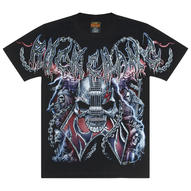 Футболка Guitar Skull - Metal Band