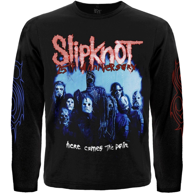 Футболка с длинным рукавом Slipknot “Here Comes The Pain” Футболка с длинным рукавом Slipknot “Here Comes The Pain”