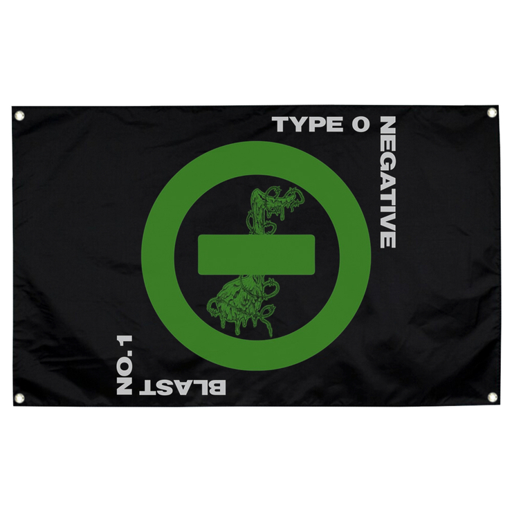 Прапор Type O Negative (Negative symbol) sfc-055 Прапор Type O Negative (Negative symbol) sfc-055