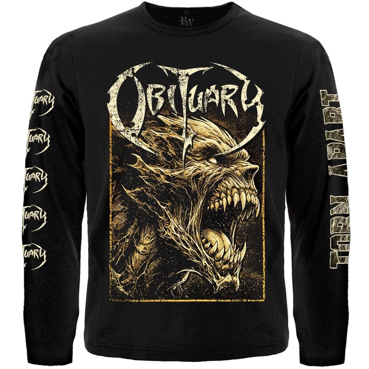 Футболка с длинным рукавом Obituary "Torn Apart"