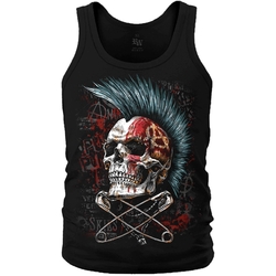 Майка Череп с ирокезом – Anarchy (булавки)