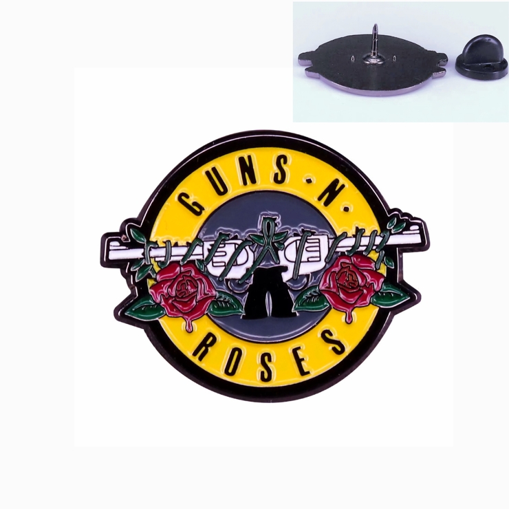 Пин Guns N’ Roses (yellow logo) (pncn-023) Пин Guns N’ Roses (yellow logo) (pncn-023)