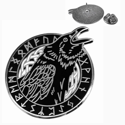 Пин Ворон Одина в руническом круге (pncn-027) Пин Ворон Одина в руническом круге (pncn-027)