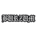 Нашивка наспинна Burzum (logo) Нашивка наспинна Burzum (logo)