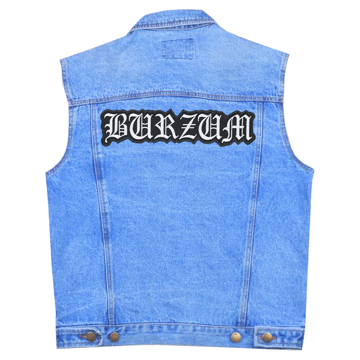 Нашивка наспинна Burzum (logo) Нашивка наспинна Burzum (logo)