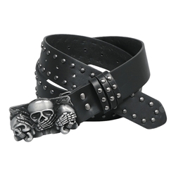 Ремінь з пряжкою See No Evil, Hear No Evil, Speak No Evil Skulls (PU шкіра) Ремінь з пряжкою See No Evil, Hear No Evil, Speak No Evil Skulls (PU шкіра)