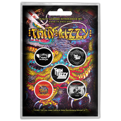 Подарочный набор значков THIN LIZZY - CHINATOWN (iol-065)