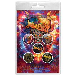 Подарочный набор значков JUDAS PRIEST - INVINCIBLE SHIELD (iol-066) Подарочный набор значков JUDAS PRIEST - INVINCIBLE SHIELD (iol-066)